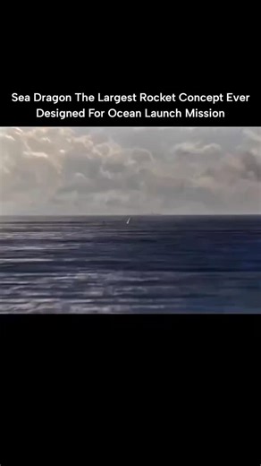 technologia on Instagram: "rocket designed in 1962 by engineer Robert Truax while working at Aerojet. The vehicle was planned as a two stage rocket launched from the ocean rather than a land pad. It measured 150 m in length and 23 m in diameter which made it larger than any rocket ever built. The design relied on seawater ballast and pressure fed engines to reduce cost and complexity. The rocket was meant to float upright before launch and ignite directly from the sea surface. NASA and Todd Ship