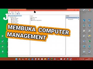 Tutorial Membuka Computer Management di Laptop / Komputer Windows 11