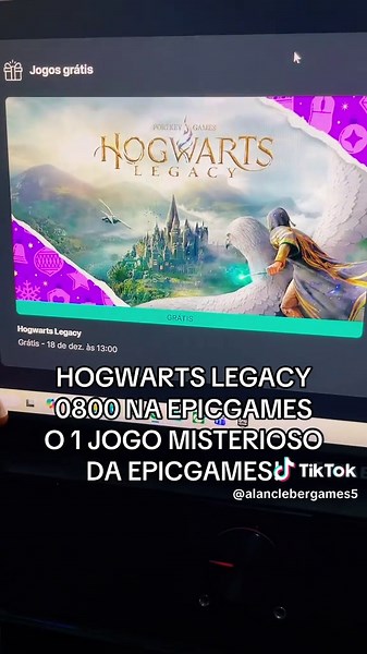 Hogwarts Legacy e o Jogo Misterioso da Epic Games