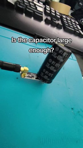 ESP32 Capacitor Size Check at NRF24