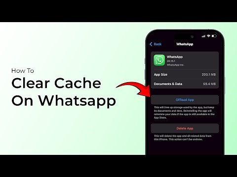 How to Clear WhatsApp Cache on iPhone?