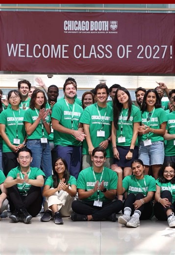 New Boothies begin their MBA journeys with LEAD Kickoff, a day of immersive sessions to connect with themselves, their peers, and the larger Booth community. Enjoy this recap from this year’s kickoff, which included a celebration at the Griffin Museum of Science and Industry! #boothproud
