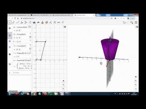 Superficie de Revolución con GeoGebra