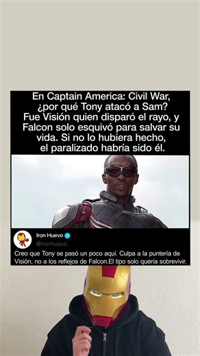 Iron Man vs Falcon después del accidente de Rhodey | Capitán América: Civil War