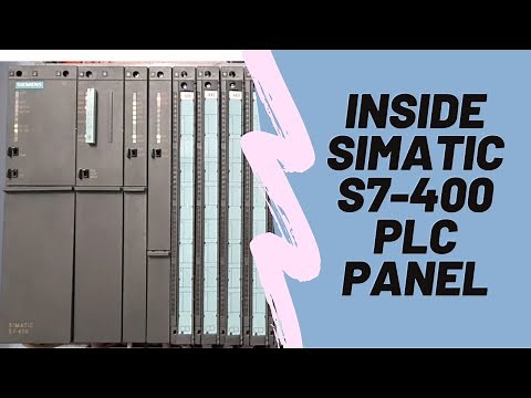 Siemens SIMATIC S7-400 PLC Panel overview