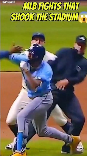 Top 5 Most Intense MLB Fights Ever😱 | Shocking Baseball Brawls Caught on Camera #mlb #mlbshorts