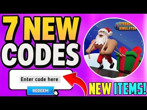 *NEW* All Working UPDATE 7 CODES FOR YOUR STRONGMAN SIMULATOR 2025 | STRONGMAN SIMULATOR CODES 2025