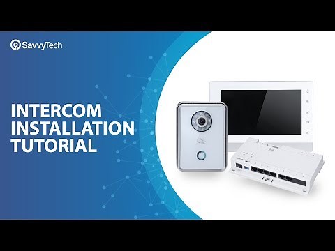 Intercom installation tutorial