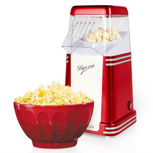 Retro 8-Cup Hot Air Popcorn Maker