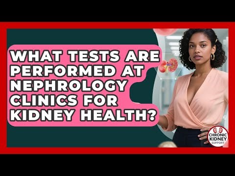 What Tests Are Performed at Nephrology Clinics for Kidney Health? - Chronic Kidney Support