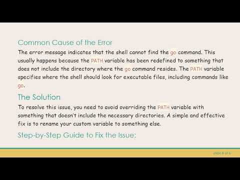 How to Ensure Your Makefile Targets Run in the Correct Order: A Guide to Fixing go Command Errors