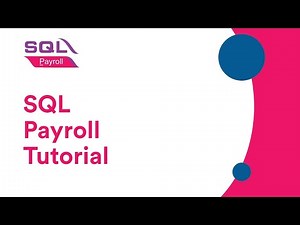 SQL Payroll Tutorial - Generating EA Form & Benefits in Kind