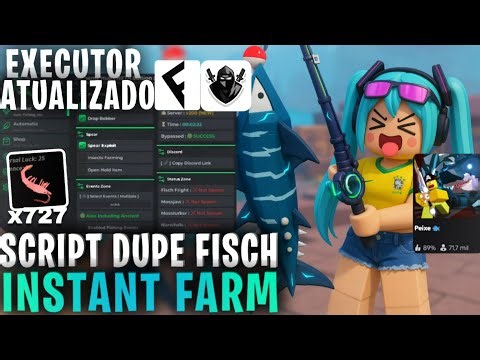 🎣[UPD] FISCH SCRIPT 2025 DUPE: INFINITE FISH, DUPE TOTEM, DUPE XP, ANTIBAN SEM KEY (CELULAR E PC)