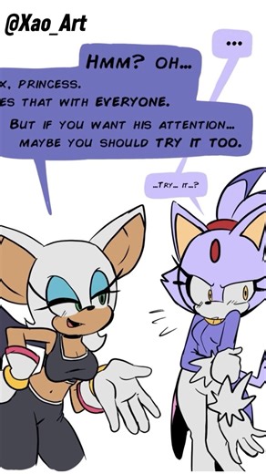 Blaze Tries To Flirt 😏 💜#sonicthehedgehog #comicdub #shorts #ship #blazethecat