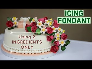 How to Make Icing Fondant using 2 Ingredients only
