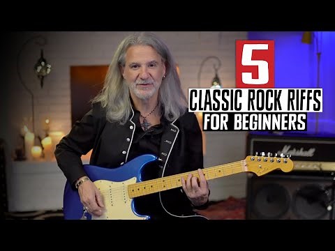 5 Classic Rock Riffs for Beginners
