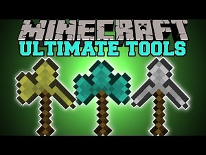 Minecraft : ULTIMATE TOOLS (COMBINE TOOLS BOWS AND SWORDS!) Mod Showcase