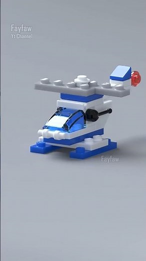 LEGO Police Helicopter Build! 🚁 Easy & Fun Tutorial!