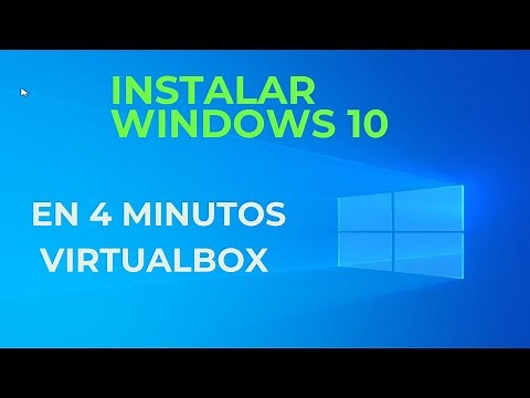 como instalar windows 10 en virtualbox en menos de 4 minutos 2025