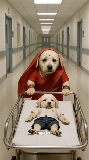 Some bonds are unbreakable… especially a mother’s love ❤️🐶 #puppystory