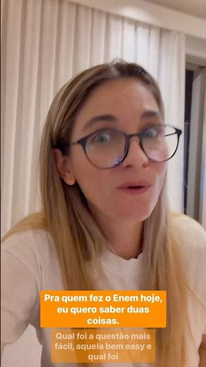 Como foi o 2º dia de prova? 🤔 #enem