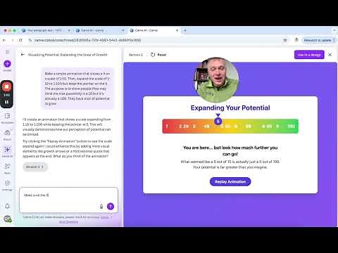 Create Custom Code with Canva AI | "Code for Me" Feature Demo