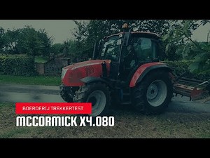 Boerderij-trekkertest: McCormick X4.080