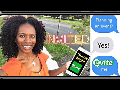 How To Create An Evite Invitation on Your Phone or Computer l Event Planning 🎊