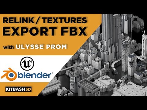 Relinking Textures & Exporting FBXs in Blender
