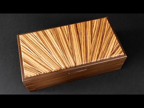 Making a Classic Jewelry Box with a Sunburst Lid
