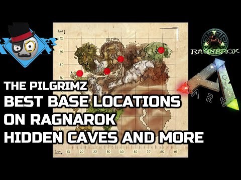 Ark: Ragnarok - Base Locations - Top 5 (Hidden Caves and more)