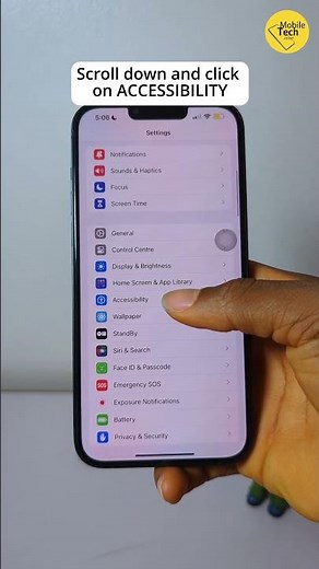 Turn On/Off Assistive Touch on iPhone