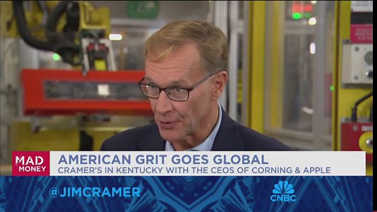 Apple CEO Tim Cook on glass partnership: Corning brings so much to the table