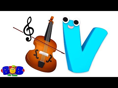 Letter V Song, Learn Alphabets, Sounds And Letters by Bob The Train