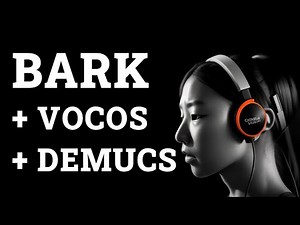 Refining Bark TTS vocals using Demucs & Vocos
