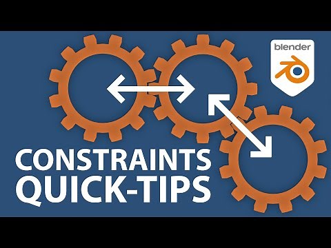 Useful Constraint Tricks in Blender | Quick Tips