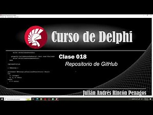 Curso de Delphi Clase 018 Repositorio GitHub