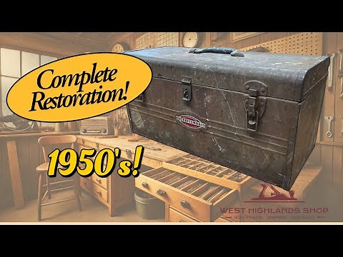 1950's Craftsman Tool Box Restoration