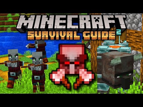How To Defeat a Pillager Raid! ▫ Minecraft Survival Guide (1.18 Tutorial Lets Play) [S2E80]