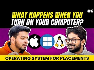 Lecture 6: How Operating System Boots up?