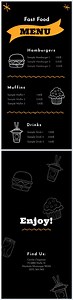 Free Fast Food Menu Template