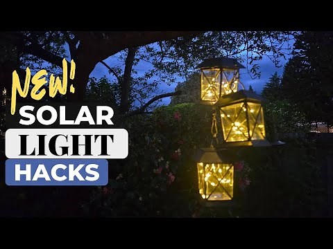 Dollar Tree Solar Light Hacks 🌟 | DIY Crafts That Will Transform Your Garden!