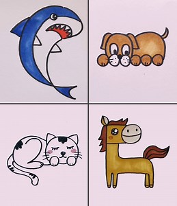 27K views · 853 reactions | How to Drawing - Simple Colorful Drawing Ideas 麗 | Simple Drawings | Facebook