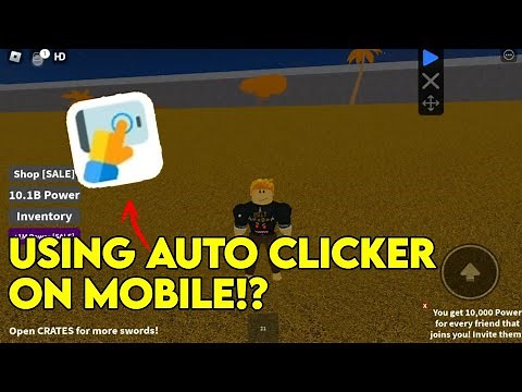 How to download and use the auto clicker on mobile!
