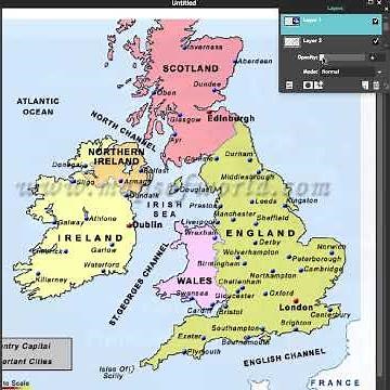 Scotland/England Map Real vs BBC
