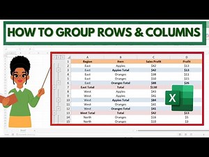 Grouping Rows & Column in Excel || Multi Level Grouping