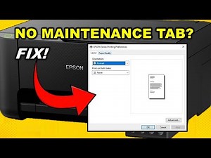Epson Printer No Maintenance Tab in Printing Preferences? Easy Fix!