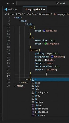 👉 Beautiful HTML & CSS Greeting Page | Simple Website Design for Beginners