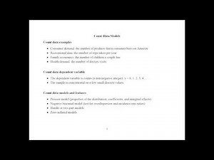Econometrics Academy - Econometrics Models