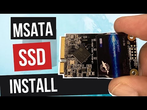 How to install a mSATA SSD in a Desktop Computer